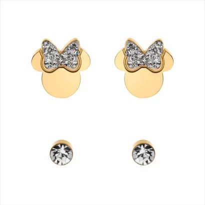 Pendientes Minnie lazo bolas ST0010PD