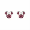 Pendientes Minnie Disney piedras rosas S