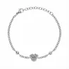 Pulsera Minnie piedras blancas ST0025B