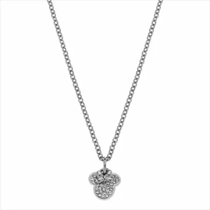 Colgante Minnie piedras blancas ST0025C