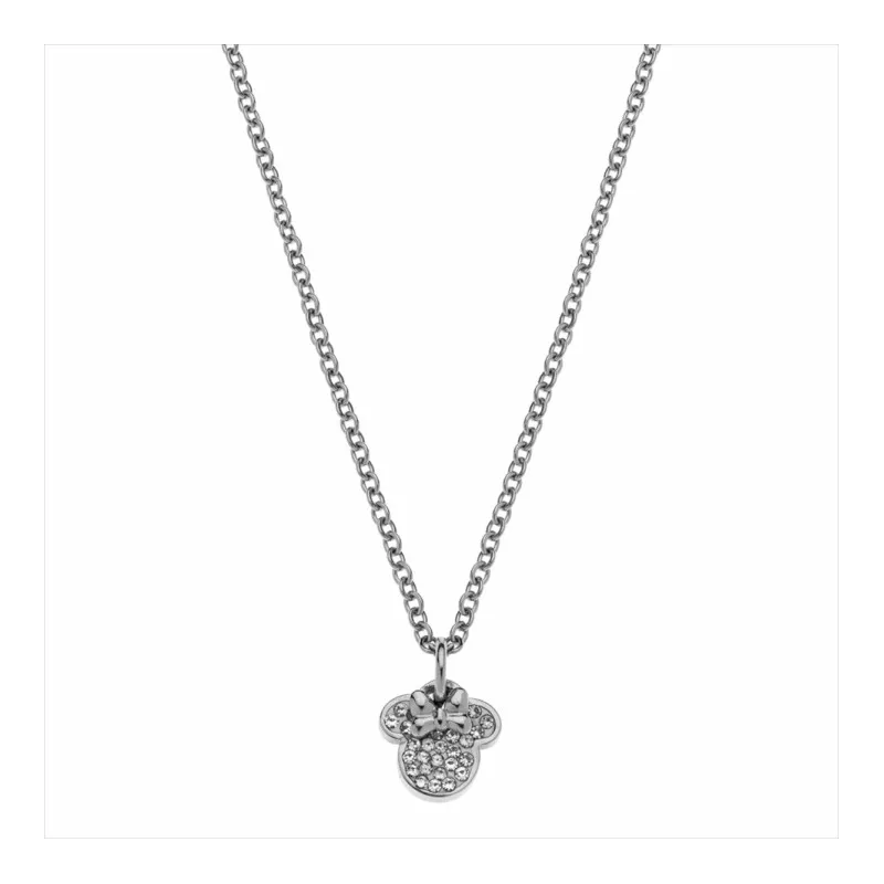 Colgante Minnie piedras blancas ST0025C