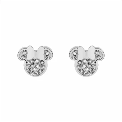Pendientes Minnie piedras blancas ST0025