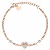 Pulsera Minnie piedras blancas ST0026B