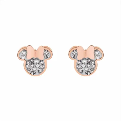 Pendientes Minnie piedras blancas ST0026