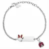 Pulsera Miniie mariquita roja ST0033B