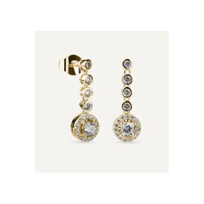 Pendientes brilliant cut BPE21D