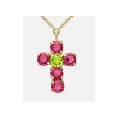 Collar fleur cuz cristal A5676-04DG