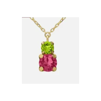 Collar fleur cristal A5675-04DG