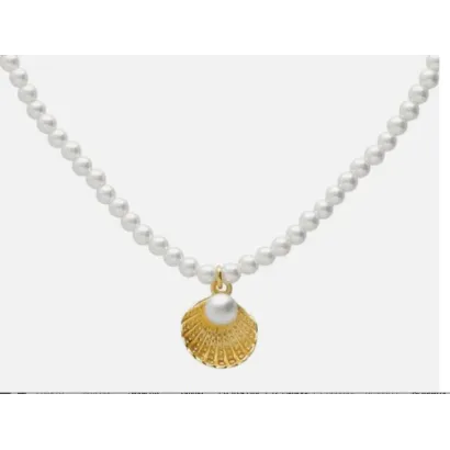 Collar solene concha perla A5740-00DG
