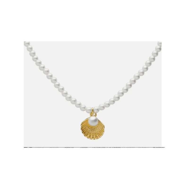 Collar solene concha perla A5740-00DG