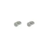 PENDIENTES ACERO Y PIEDRA
