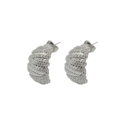 Pendientes Ivoire acero Z2016661 B