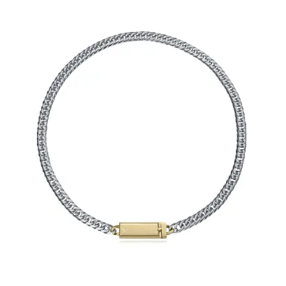 Collar acero ip dorado 15213C01000