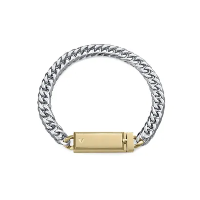 Pulsera acero ip dorado 15213P01000
