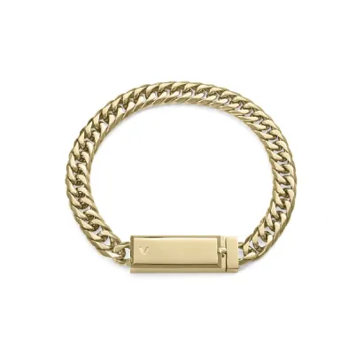 Pulsera acero ip dorado 15213P01012