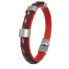Pulsera acero y piel C30301653 R