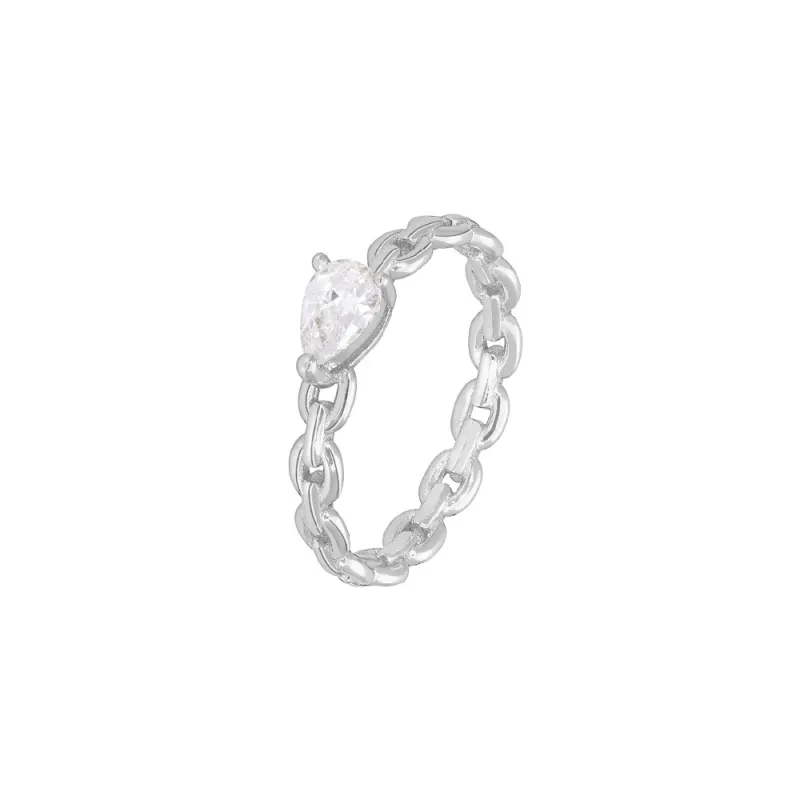 Anillo plata esenciales D02106 AK16