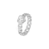 Anillo Marea plata esenciales D02206 AE1