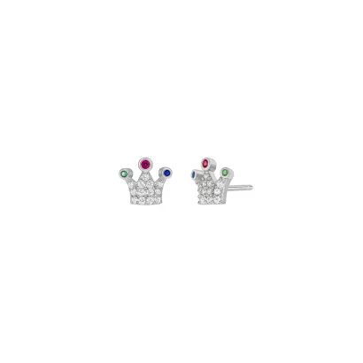 Pendientes Marea plata D02401 AT