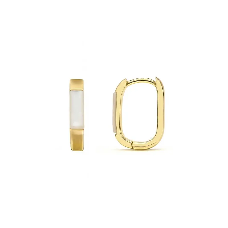 Pendiente plata piedras oro EH976Y11500