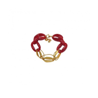 Pulsera acero y resina Z2016109DPU