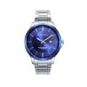 RELOJ ACERO IP AZUL BRAZALETE SRA VA REF. 401170-37