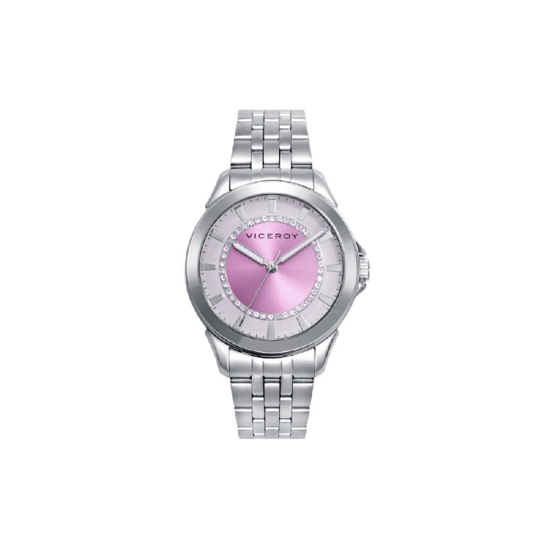 PACK RELOJ ACERO BRAZALETE SRA VA REF. 401194-77