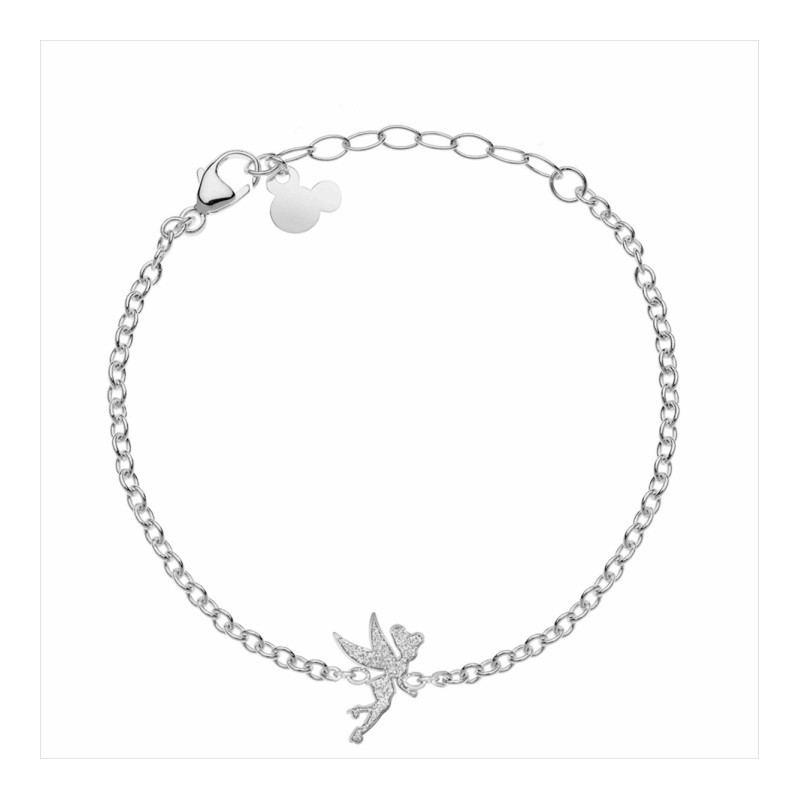 Pulsera Campanilla Disney Glitter acero ST0040B