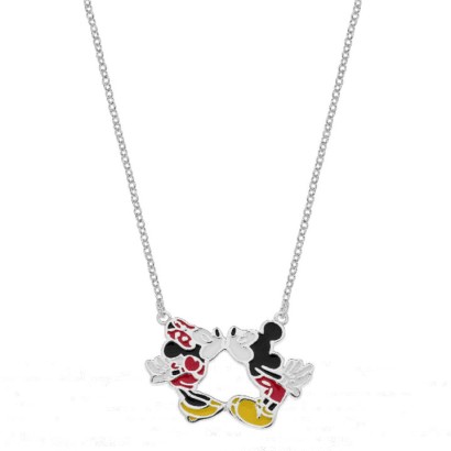 Colgante Minnie y Mickey Disney plata 925 AG0004C