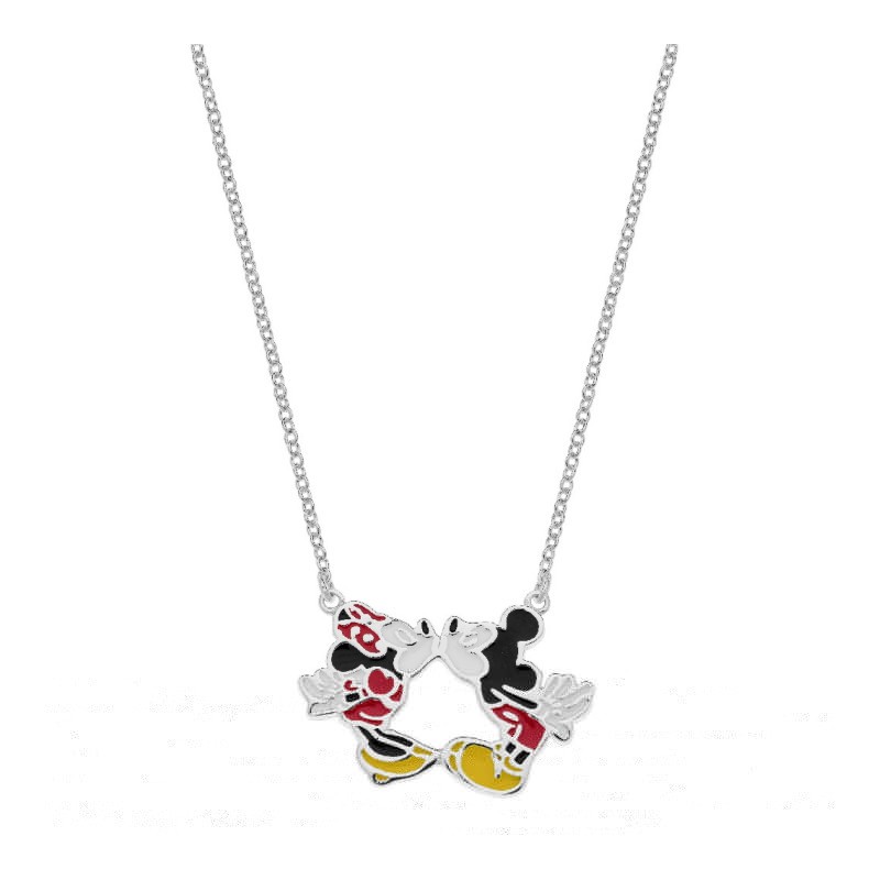 Colgante Minnie y Mickey Disney plata 925 AG0004C