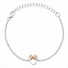 Pulsera Minnie Disney rose plata  AG0006B2