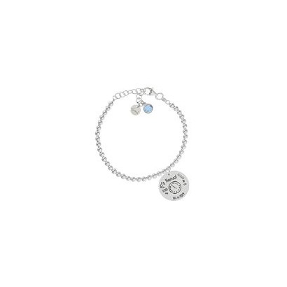 Pulsera mi historia- Natalicio  plata de ley   .AG3210