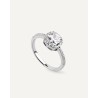 Anillo plata  circonitas Brilliant Cut  BSO8.1CT