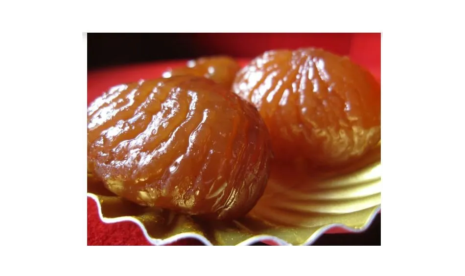 La castaña , Marrón Glacé el oro de los frutos  